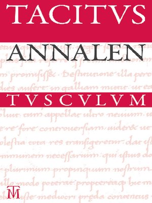 cover image of Annalen